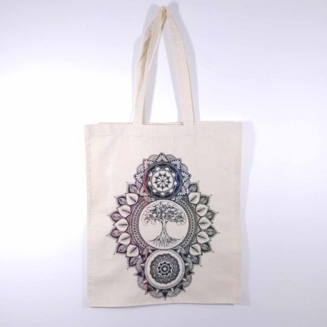 Sac cabas indien coton - Tree of Zen