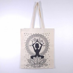 Sac cabas indien coton - Yoga