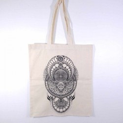Sac cabas indien coton - Mandala Tree