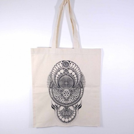 Sac cabas indien coton - Mandala Tree