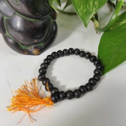 Bracelet Mala Tibétain bois noir