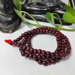 Chapelet - Mala 108 perles Tibétain Bois