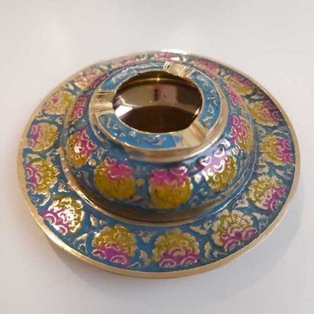 Cendrier Indien fabrication artisanale