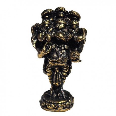 Amulette Ganesh à 3 têtes