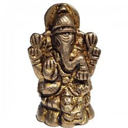 Mini Statue Ganesh en Laiton