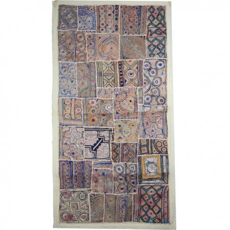 Patchwork indien luxe Zardosi Jitu