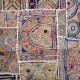 Patchwork indien luxe Zardosi Jitu