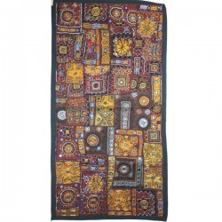 Patchwork indien luxe Zardosi Sonnu