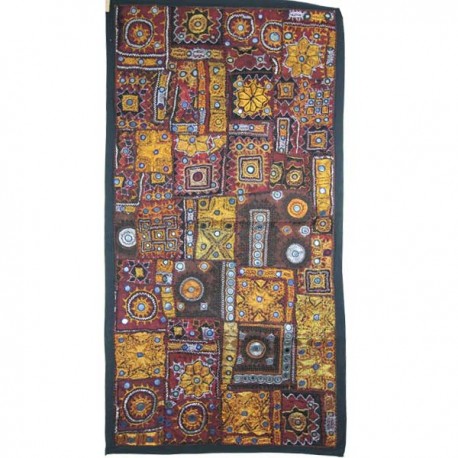 Patchwork indien luxe Zardosi Sonnu