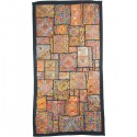 Patchwork broderie fil or et argent Pradeep