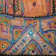 Patchwork broderie fil or et argent Pradeep