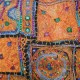 Patchwork broderie fil or et argent Pradeep