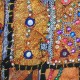 Patchwork broderie fil or et argent Pradeep