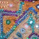 Patchwork broderie fil or et argent Pradeep