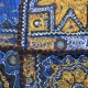Patchwork broderie fil or et argent Sunita