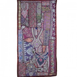 Patchwork indien perlé & Strass 1er Choix