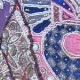 Patchwork indien perlé & Strass 1er Choix