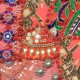 Patchwork perlé & Strass indien Sangita