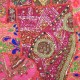 Patchwork indien perlé & Strass shiva