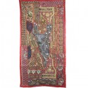 Patchwork indien perlé & Strass ganesh