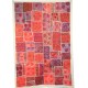 Patchwork tribal de luxe fil or et argent Bilal