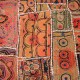 Patchwork inde luxe fil or et argent Youssuf