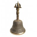 Cloche Tibétaine fabrication indienne
