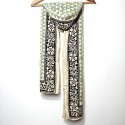 Echarpe-Châle Block-Print artisanat Inde