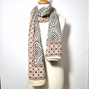 Echarpe-Châle-Paréo Block-Print fait main Inde