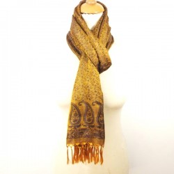 Foulard en soie Indien femme