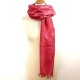 Foulard indien en soie tissage main