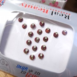 Autocollant de front Bindis Indiens