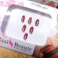 Autocollant de front Bindis Indiens