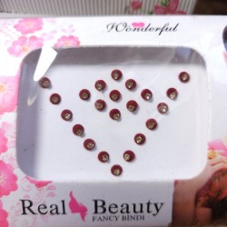 Autocollant de front Bindis Indiens