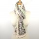 Foulard- paréo en coton BlockPrint Artisanat Inde
