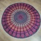 Nappe-Tenture ronde coton impression artisale