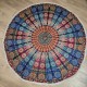 Nappe-Tenture ronde coton impression artisale