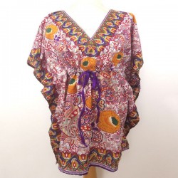 Caftan Indien multicolore