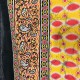 Tenture Bouddha Orange coton