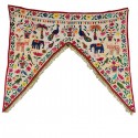Dessus de Porte Indien Blanc ancien