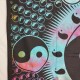 Tenture Indienne Yin-Yang Tie and dye