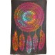 Tenture Mandala Tie and Dye indienne