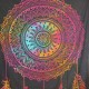 Tenture Mandala Tie and Dye indienne