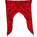 Dessus de Porte Indien rouge