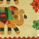 broderie indienne 4 éléphants