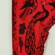 Dessus de Porte Indien rouge