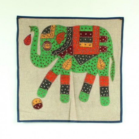 housse de coussin éléphant