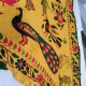 Tour de double porte indien jaune