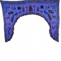 Tour de double porte indien violet