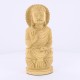 Statue indienne Bouddha en Bois 16cm